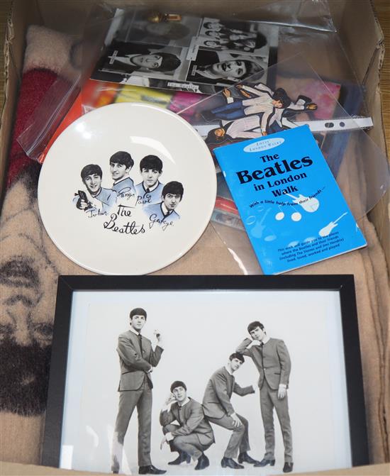 A quantity of Beatles ephemera